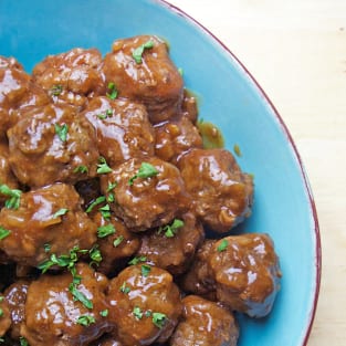 Bbq meatballs picture