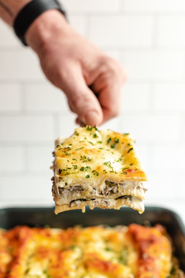 Christine Brown's White Lasagna Recipe Pic