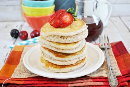 Vegan Pancakes: Healthy and Fluffy Too