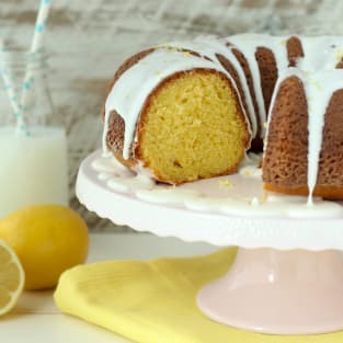 Easy lemon bundt cake photo