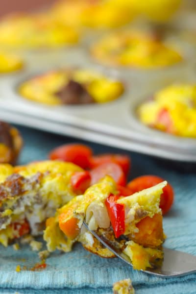 File 3 Gluten Free Sweet Potato & Sausage Egg Cups