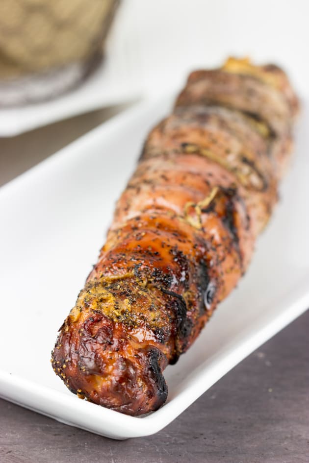 Bacon Stuffed Pork Tenderloin - Food Fanatic
