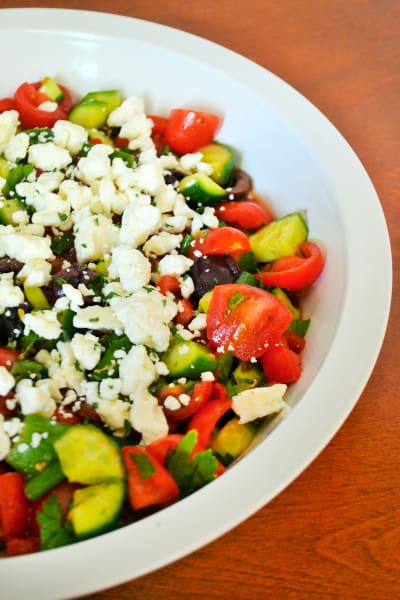 Shopska Salad Recipe Food Fanatic