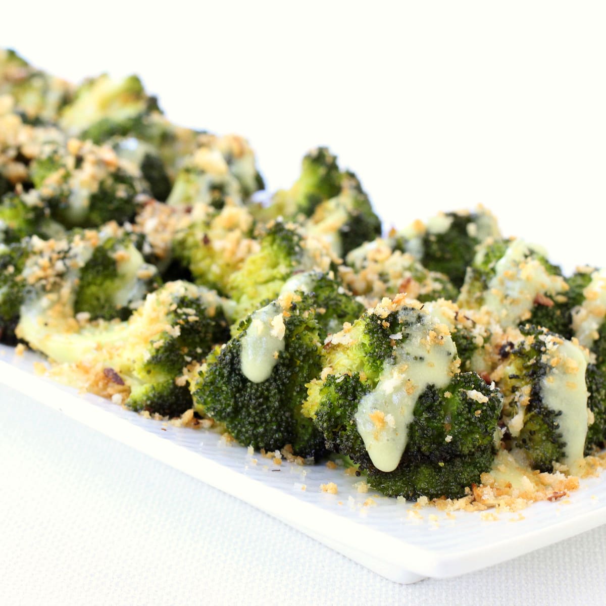 Roasted Broccoli with Buttery Bread Crumbs Recipe image