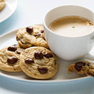 Chocolate chip pudding cookies photo