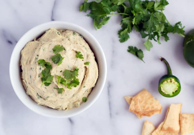 Cilantro Jalapeno Hummus Photo