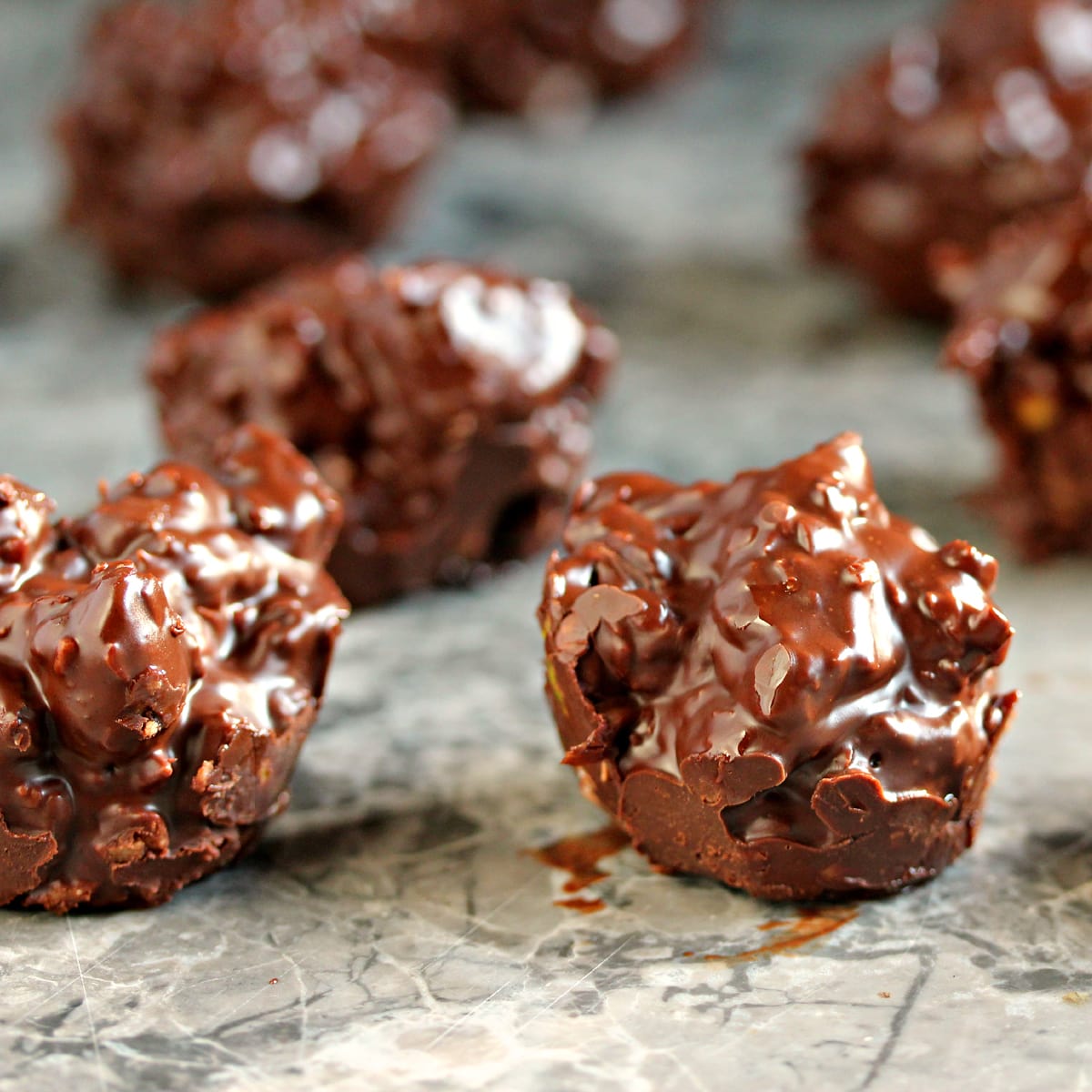 EASY CHOCOLATE NUT CLUSTERS Butter With A Side Of Bread