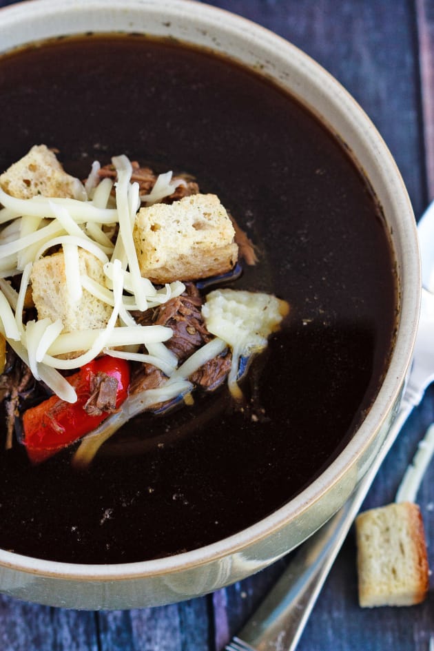 Philly Cheese Steak Soup Image