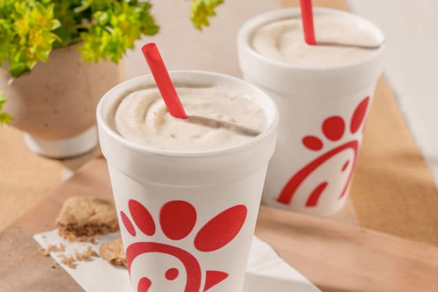 Chik-fil-A Autumn Spice Milkshake Photo
