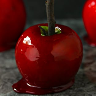 Candy apples photo