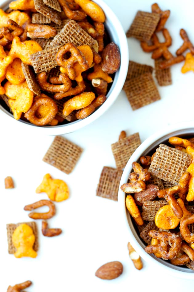 Sweet and Spicy Snack Mix Food Fanatic