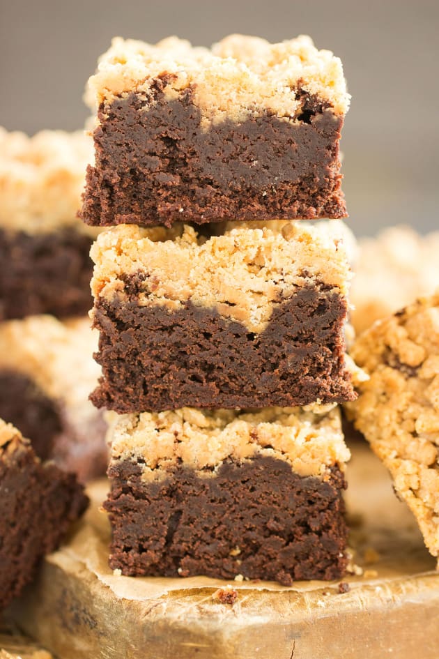 Peanut Butter Streusel Brownies Picture