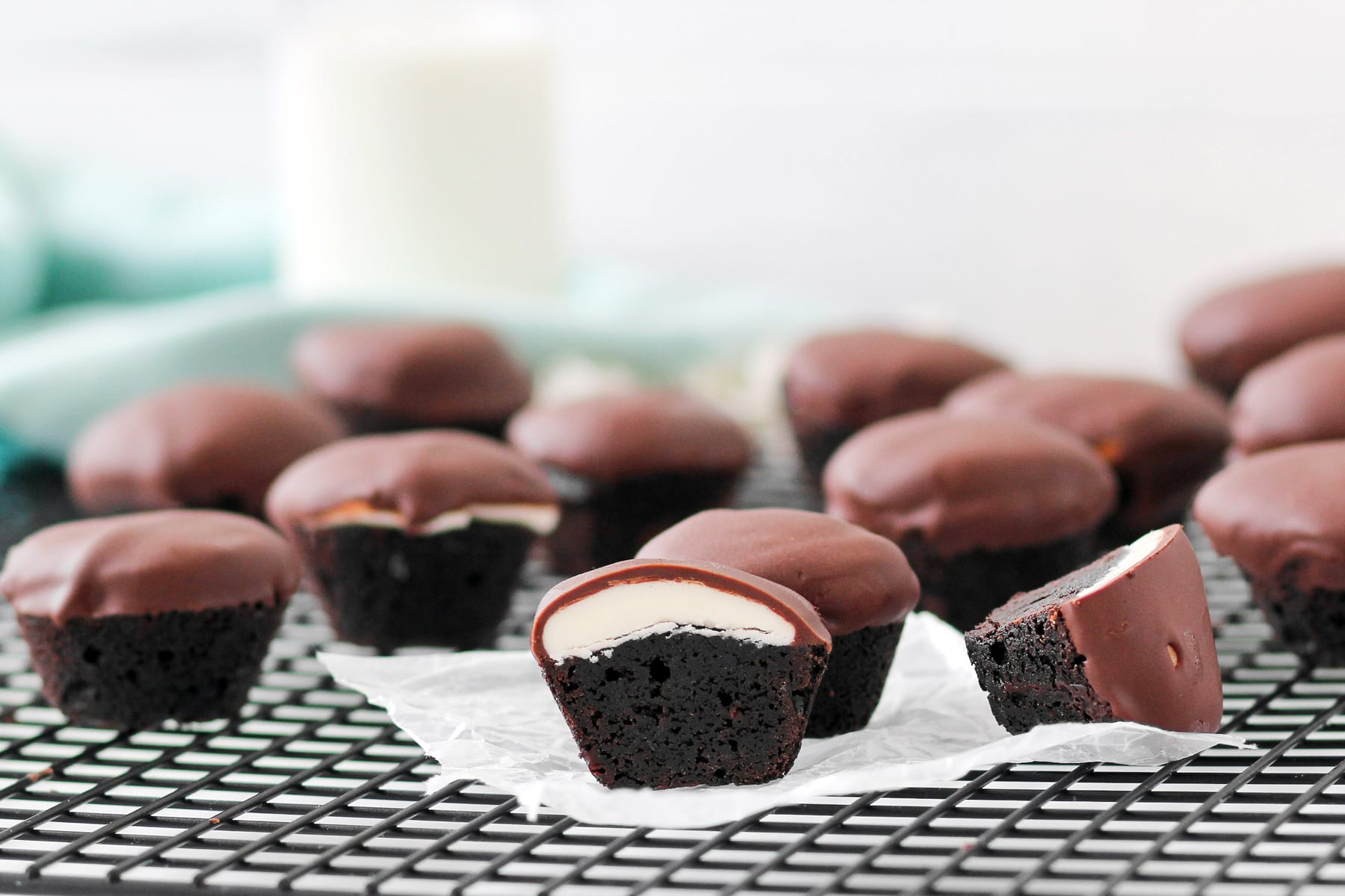 Brownie Bites - Confessions of a Baking Queen
