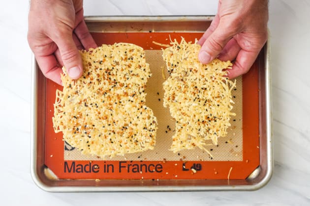 Toaster Oven Parmesan Crisps Image