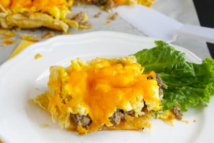 Sausage, Egg and Cheese Breakfast Tart