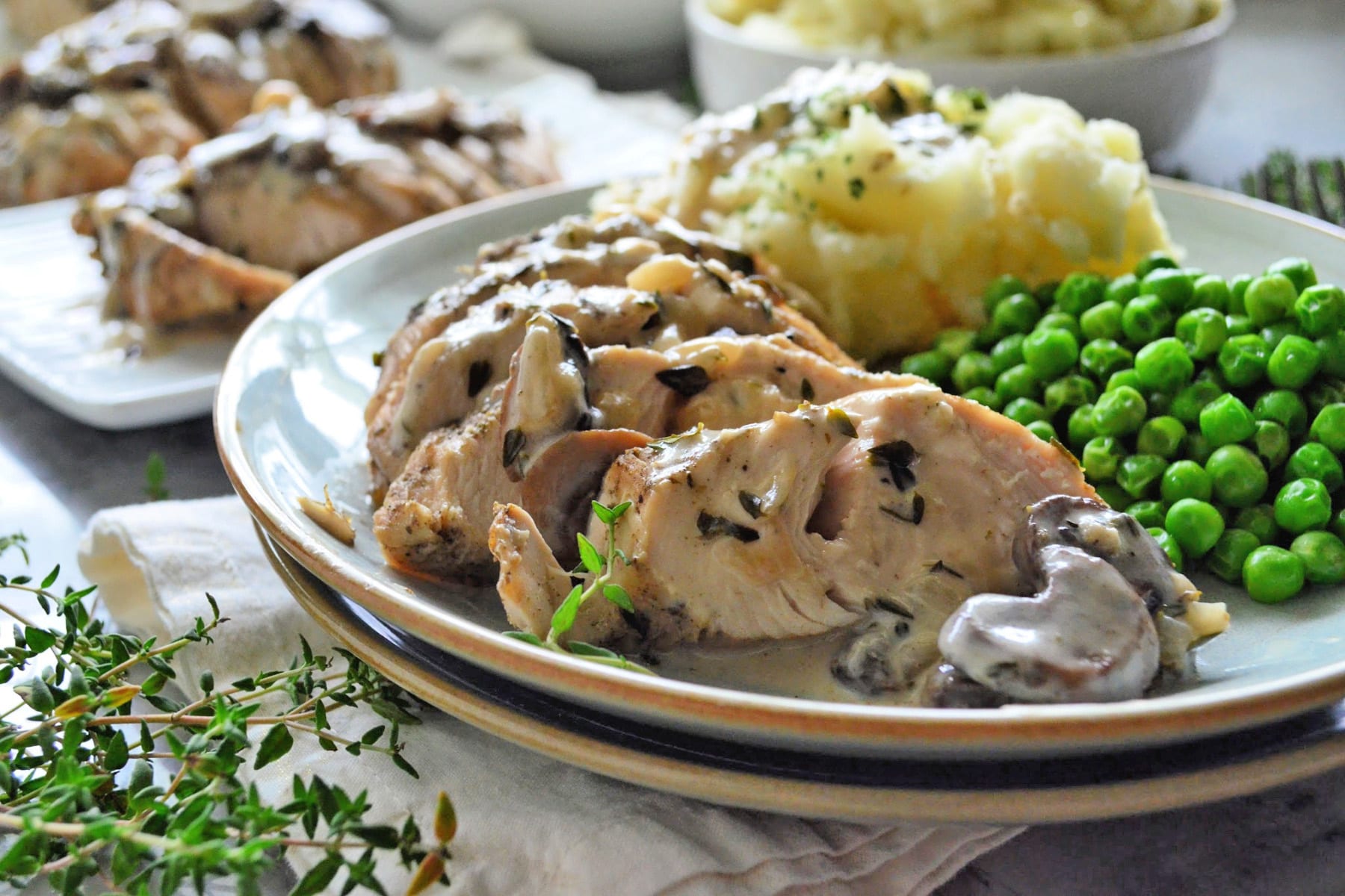 Instant Pot Turkey Tenderloin with Mushroom Gravy Recipe