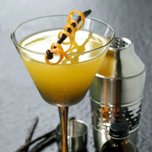Orange blossom vodka martini photo