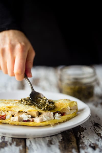 Pesto Omelet Image