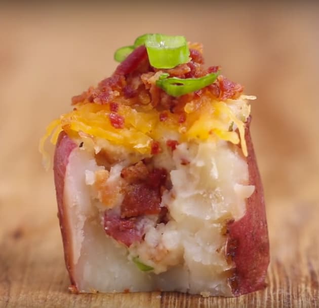 Mini Twice-Baked Potato