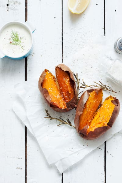 How to Bake a Sweet Potato Picture