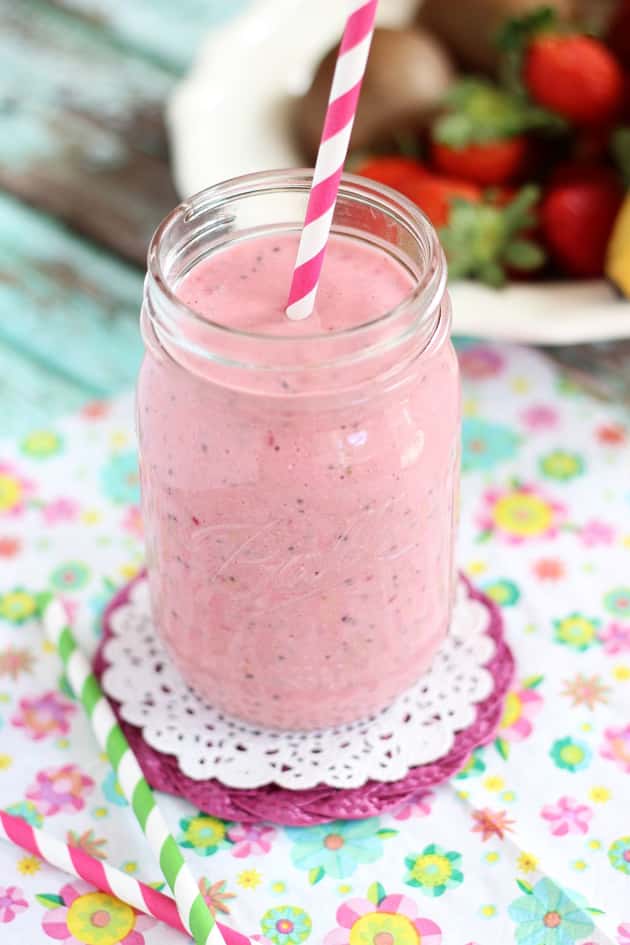 Chia Seed Smoothie Food Fanatic