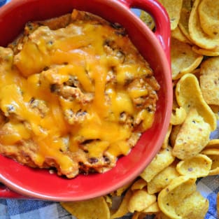 Slow cooker chili cheese dip photo