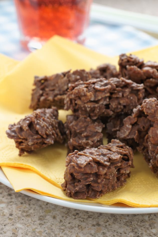Chocolate Cornflake Cake Pic