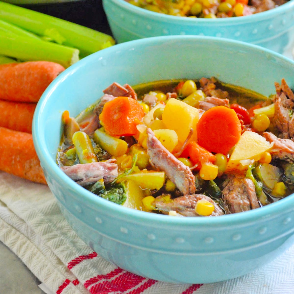 Instant Pot Vegetable Beef Soup Recipe
