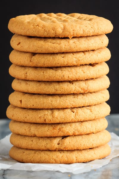 3 Ingredient Peanut Butter Cookies Recipe Food Fanatic