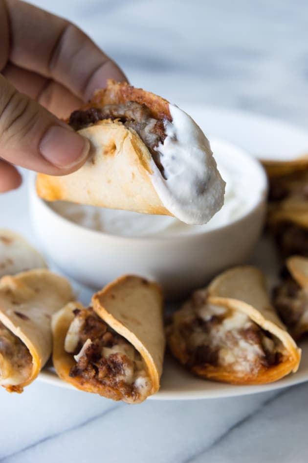 Mini Beef and Cheese Tacos Picture