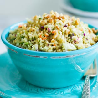 Quinoa cabbage salad photo