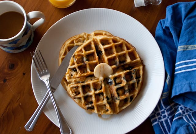 Blueberry Waffles
