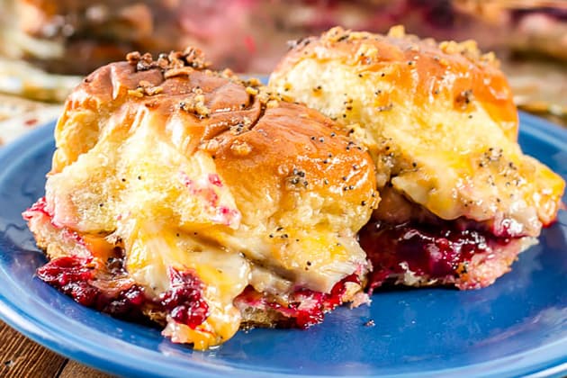 Turkey Sliders with Cranberry Sriracha Sauce Photo