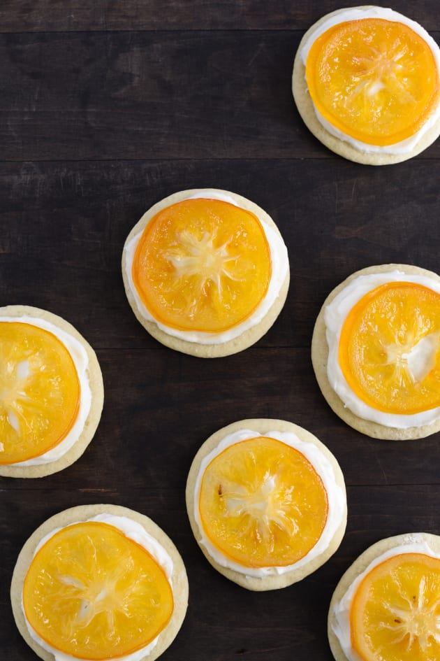 Candied Meyer Lemon Cookies Picture - Food Fanatic
