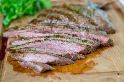 Grilled Chile Lime Flank Steak Recipe