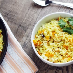 Indian fried rice photo