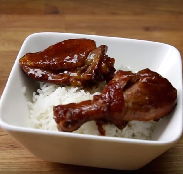 Chicken Adobo with Rice