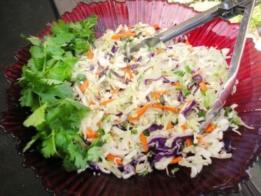 Citrus Sweet and Sour Slaw: Gluten Free Side with A Punch