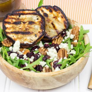 Grilled pear salad photo