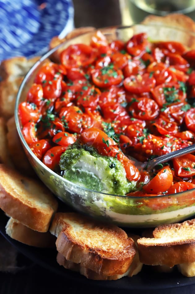 File 4 - Avocado Ricotta Tomato Pesto Layer Dip
