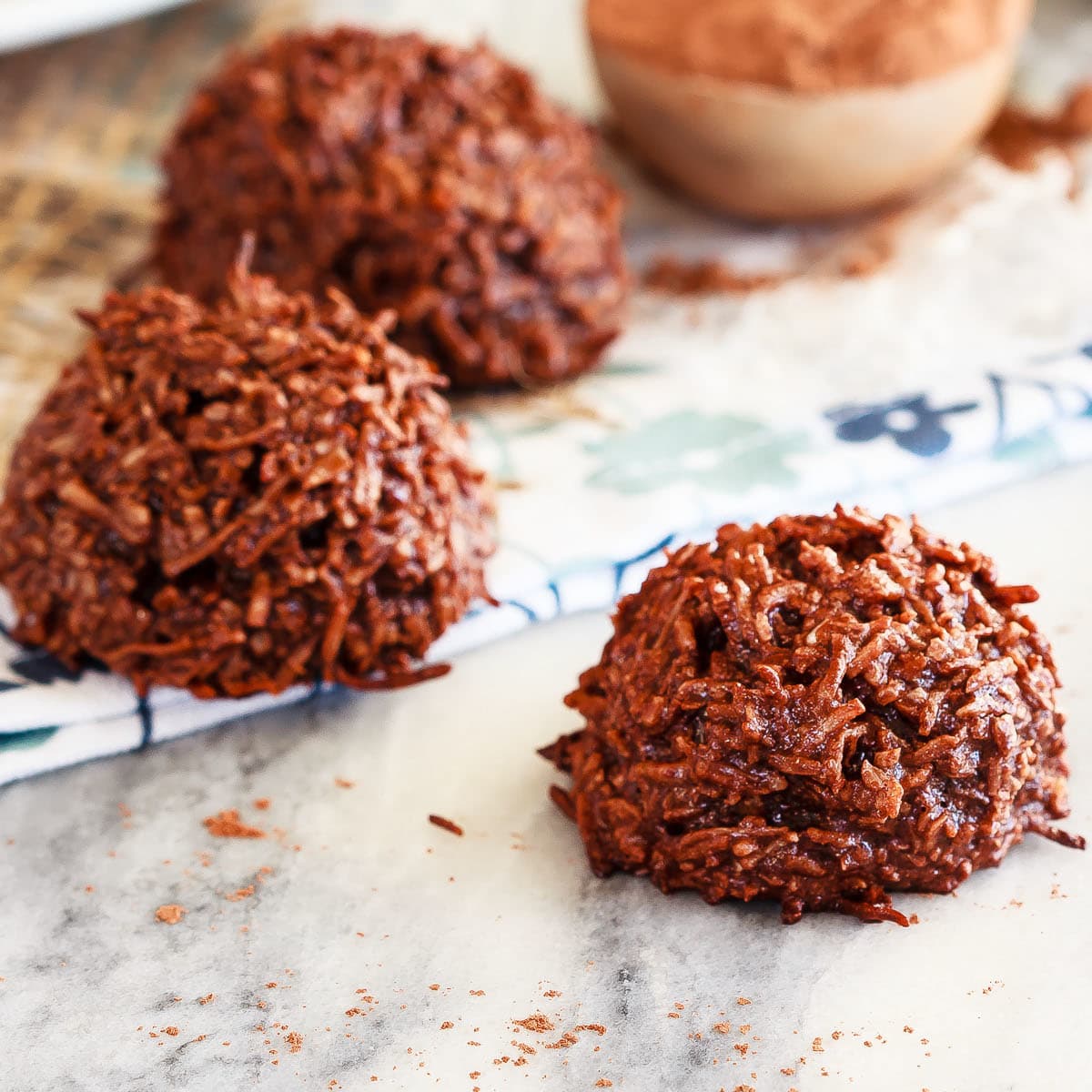 Chocolate coconut outlet macaroons