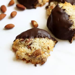 Homemade almond joy cookies photo