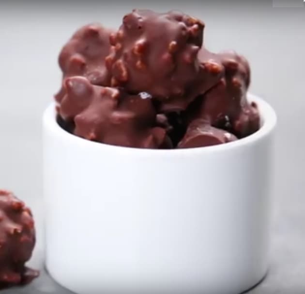 Chocolate Covered Ice Cream Bites