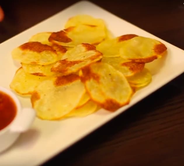 homemade potato chips