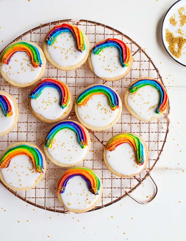 Dessert for Two Rainbow Cookies Photo
