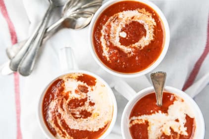 Roasted Tomato Soup Mugs