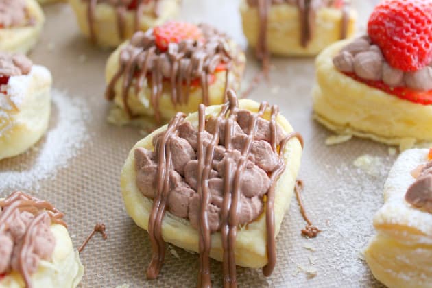 Chocolate Covered Strawberry Tarts Photo