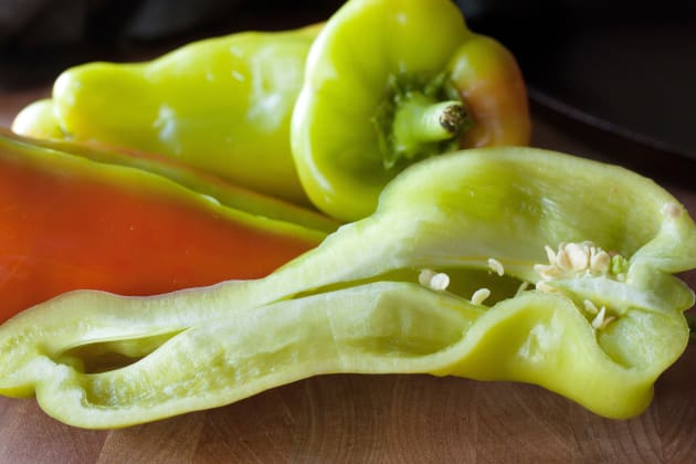 Charred Peppers Picture