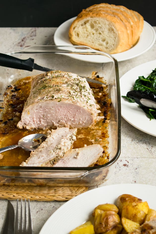 Roasted Pork Loin with Rosemary and Garlic Picture