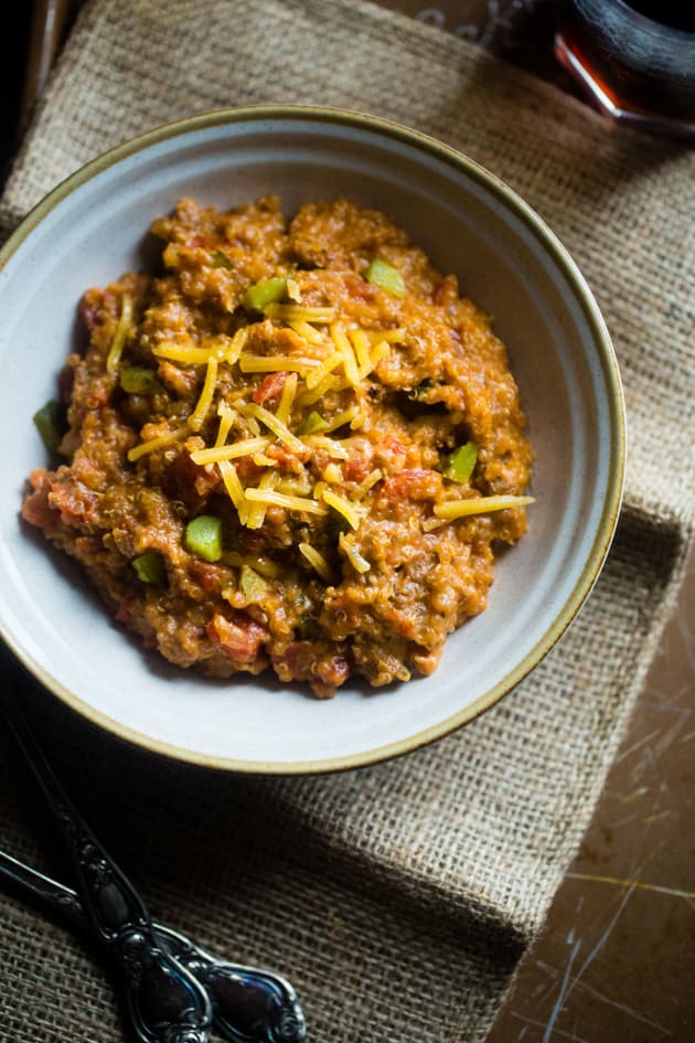 Cheeseburger Quinoa Picture